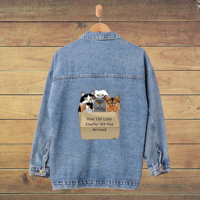 Cat Lady Starter Kit Jeansjacke (Von Creator hochgeladen)