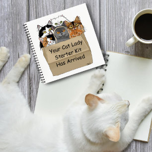 Cat Lady Starter Kit Notizbuch