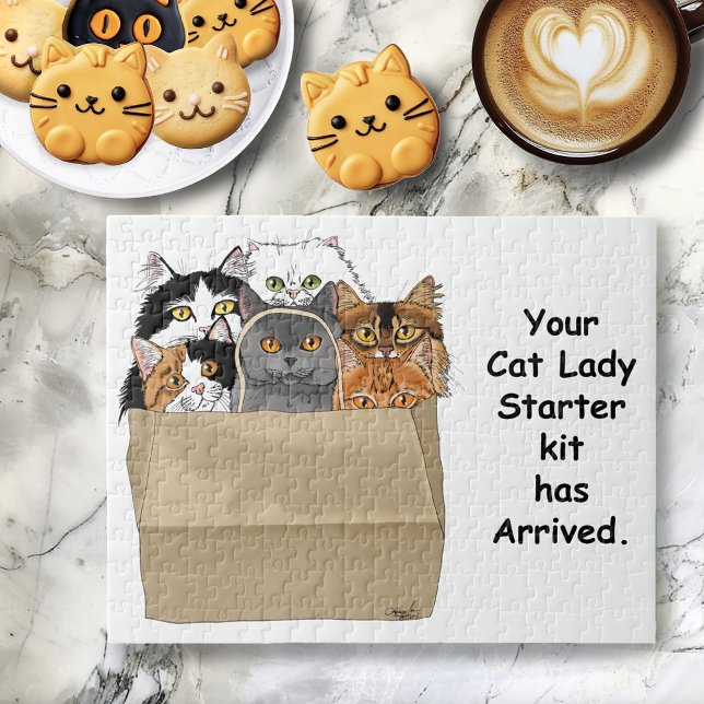 Cat Lady Starter Kit Puzzle (Von Creator hochgeladen)