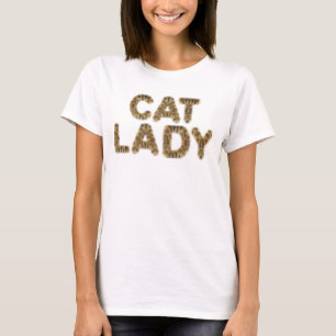 Cat Lady T - Shirt Cat furter Text Sweatshirt