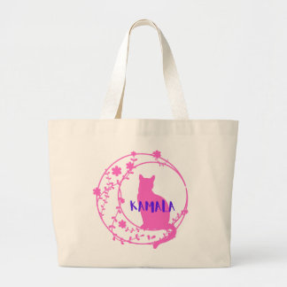 Cat Lady Tote Bag - Wählen Sie Kamala! Jumbo Stoffbeutel
