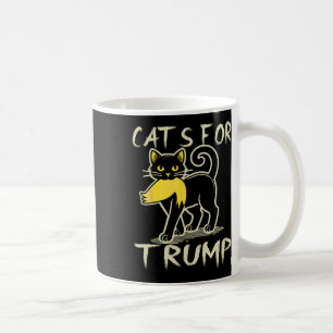 Cat Ladys for Donald Trump 2024 Sarcastic Electio Kaffeetasse