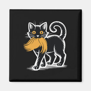 Cat Ladys for Donald Trump Kamala Harris 2024 Sar Magnet