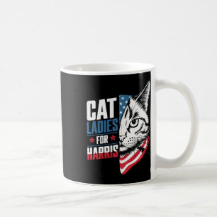 Cat Ladys for Harris President Kamala Harris 2024 Kaffeetasse