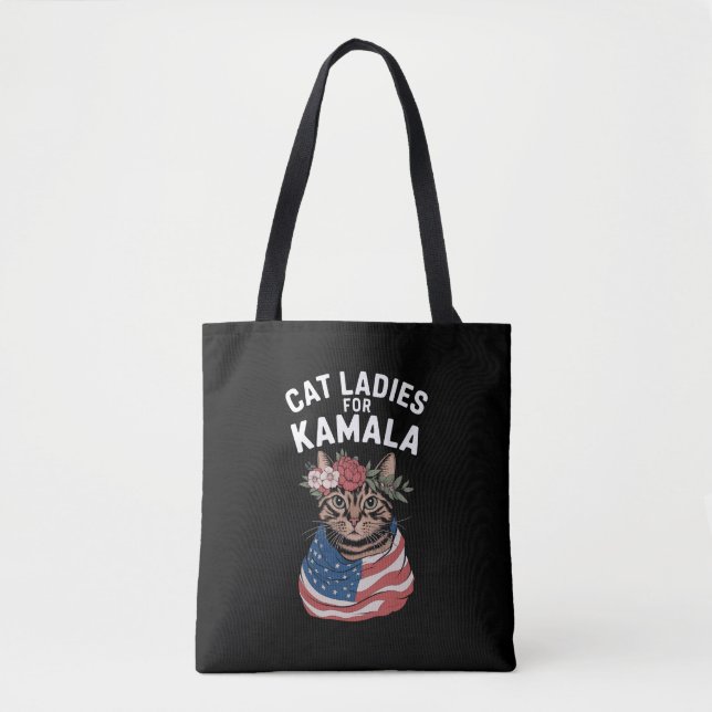 Cat Ladys for Kamala Cat Lady Harris Election (Vorderseite)