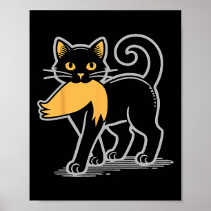 Cat Ladys for Kamala Harris Donald Trump 2024 Sar Poster