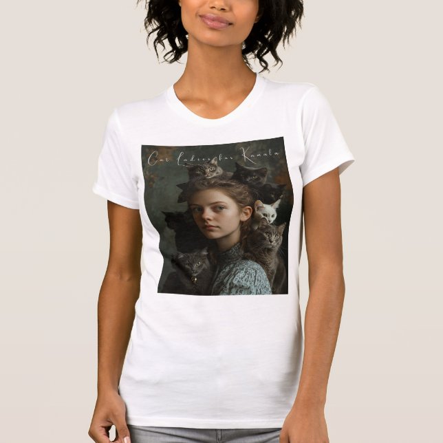 Cat Ladys for Kamala II T-Shirt (Vorderseite)