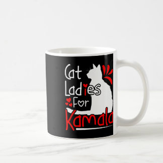 Cat Ladys for Kamala Silhouette Graphic Kaffeetasse