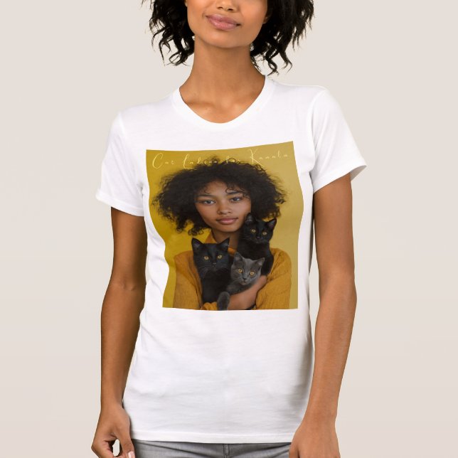 Cat Ladys for Kamala T - Shirt (Vorderseite)