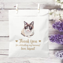 Cat Leckerei Gastgeschenk Hochzeit Bag