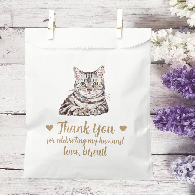 Cat Leckerei Gastgeschenk Hochzeit Bag Geschenktütchen (Von Creator hochgeladen)