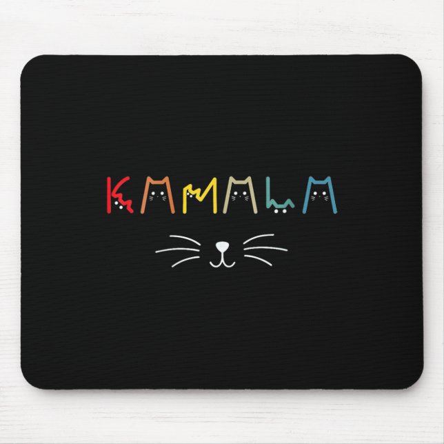 Cat Lettering Positive Funny Cat Le Mousepad (Vorne)