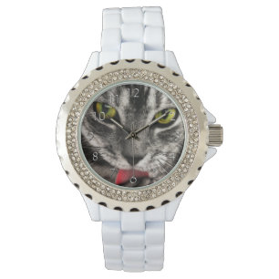 Cat Lick Armbanduhr