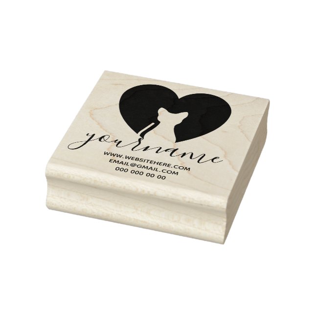 Cat-Liebe Gummistempel (Stempel)