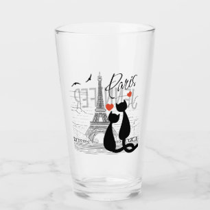 Cat Liebe in Paris Glas
