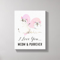 Cat Liebe Meow und Purr immer