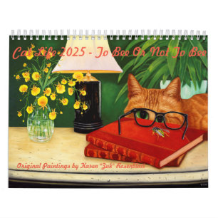 Cat Life 2025 Kalender "To be or not to be"