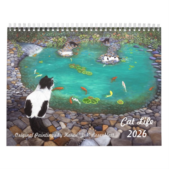 Cat Life 2026 Calendar Kalender (Titelbild)