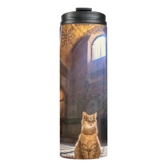 Cat Light 11 Thermosbecher (Vorderseite)