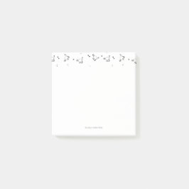 Cat Line Art Post-it Notes Klebezettel