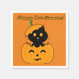 Cat-lloween  serviette