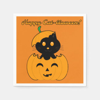 Cat-lloween  serviette