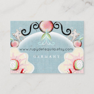 Cat Logo Business Cards Visitenkarte