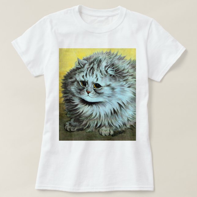 Cat, Louis Wain T-Shirt (Design vorne)
