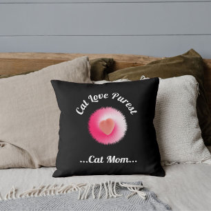 Cat Love Reinst personalisieren Cute Funny Zitat s Kissen