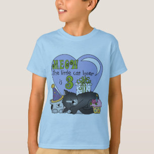 Cat Lover 3. Geburtstag T Shirts und Geschenke
