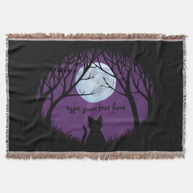 Cat Lover Blanket Le Chat Fat Cat Throw Blanket Decke (Vorderseite)