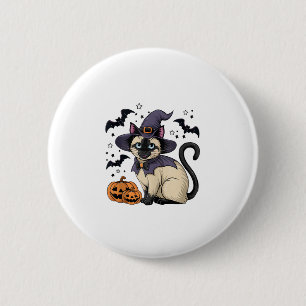Cat Lover Button