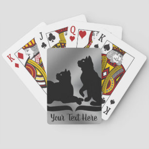 Cat Lover Cards Black Cat Playing Cards Spielkarten