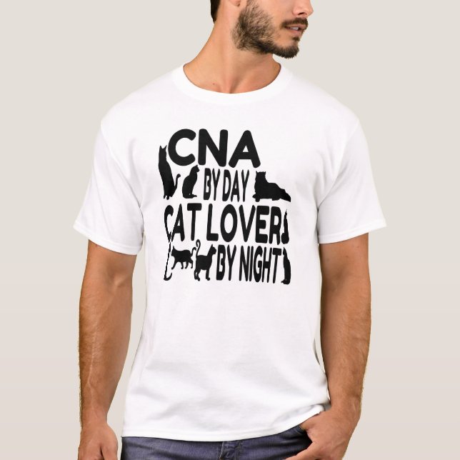 Cat Lover CNA T-Shirt (Vorderseite)
