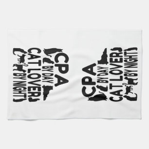 Cat Lover CPA Handtuch