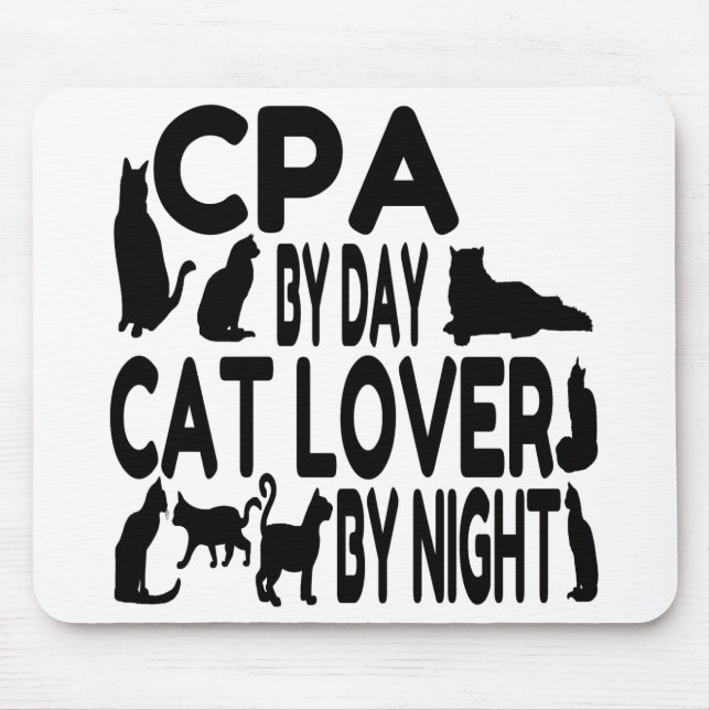 Cat Lover CPA Mousepad (Vorne)