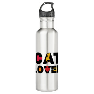 Cat Lover Edelstahlflasche