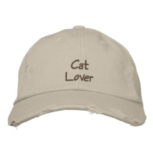 Cat Lover Embroidered Baseball Cap / Hat Bestickte Baseballkappe