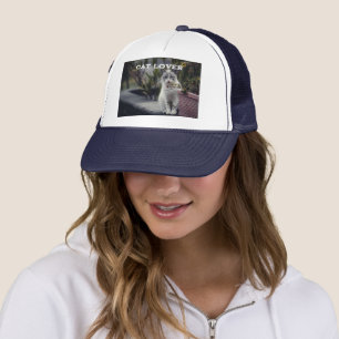 Cat Lover Foto Baseball Trucker Hat - Cap Truckerkappe