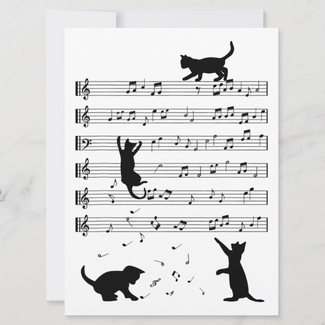Cat Lover Funny Pianist Piano Lover (Vorderseite)