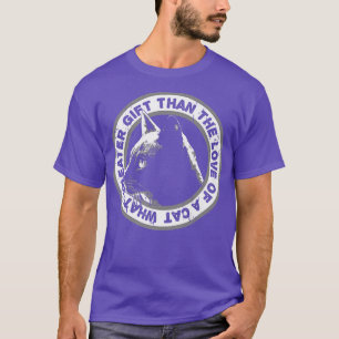 Cat Lover Geschenk für Kinder Jungen Mädchen T-Shirt