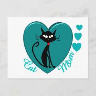 Cat Lover Geschenke Postkarte
