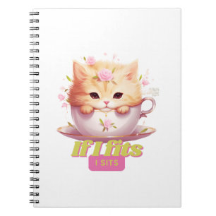 Cat Lover Geschenke, Unglaublich witzig Zitat Notizblock