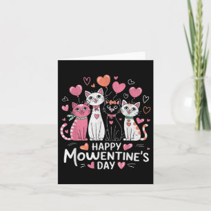 Cat Lover Kitten Happy Valentinstag Männer Frauen  Karte