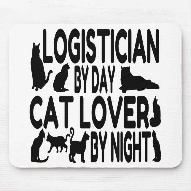 Cat Lover Logistiker Mousepad (Vorne)