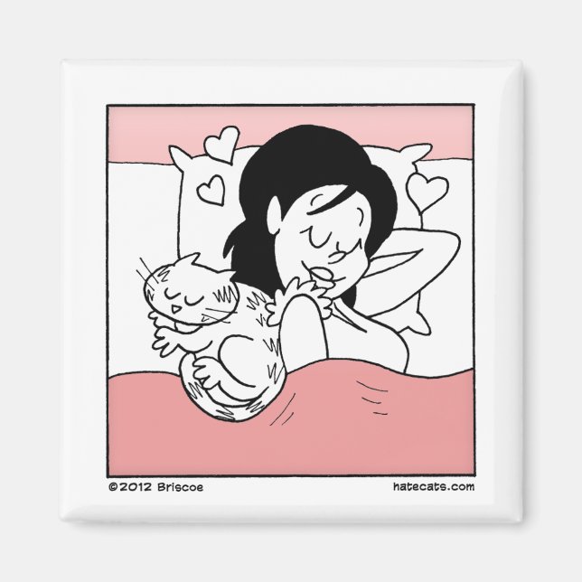 Cat Lover Magnet (Vorne)
