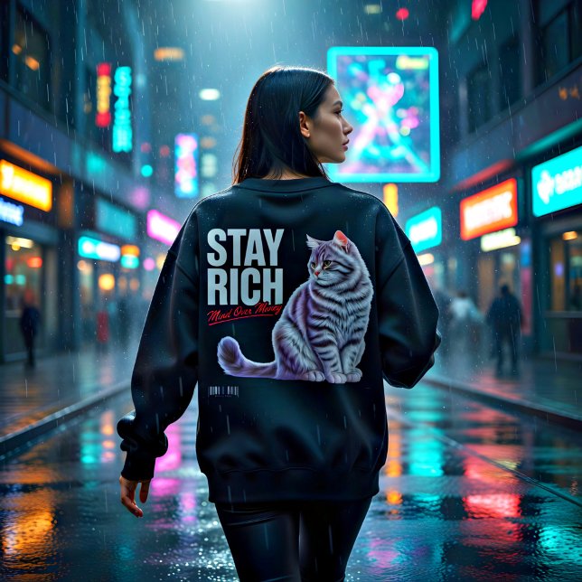 Cat Lover "Mind Over Money" Funny Finance Tee (Von Creator hochgeladen)