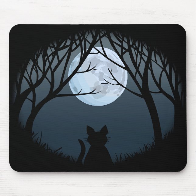 Cat Lover Mousepads Anpassbare Fat Cat Mouse Pad (Vorne)