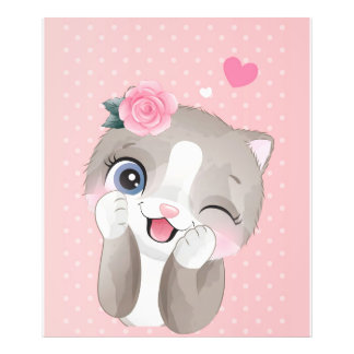 Cat Lover | Niedlich Kleine Kätzchen Fotodruck