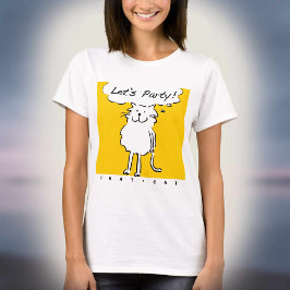 Cat Lover Party Time T-Shirt